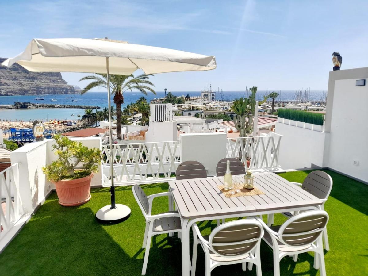 Malibu Mogan Casa Vintage - Amazing Sea/Harbour View Villa Puerto De Mogan Exterior foto