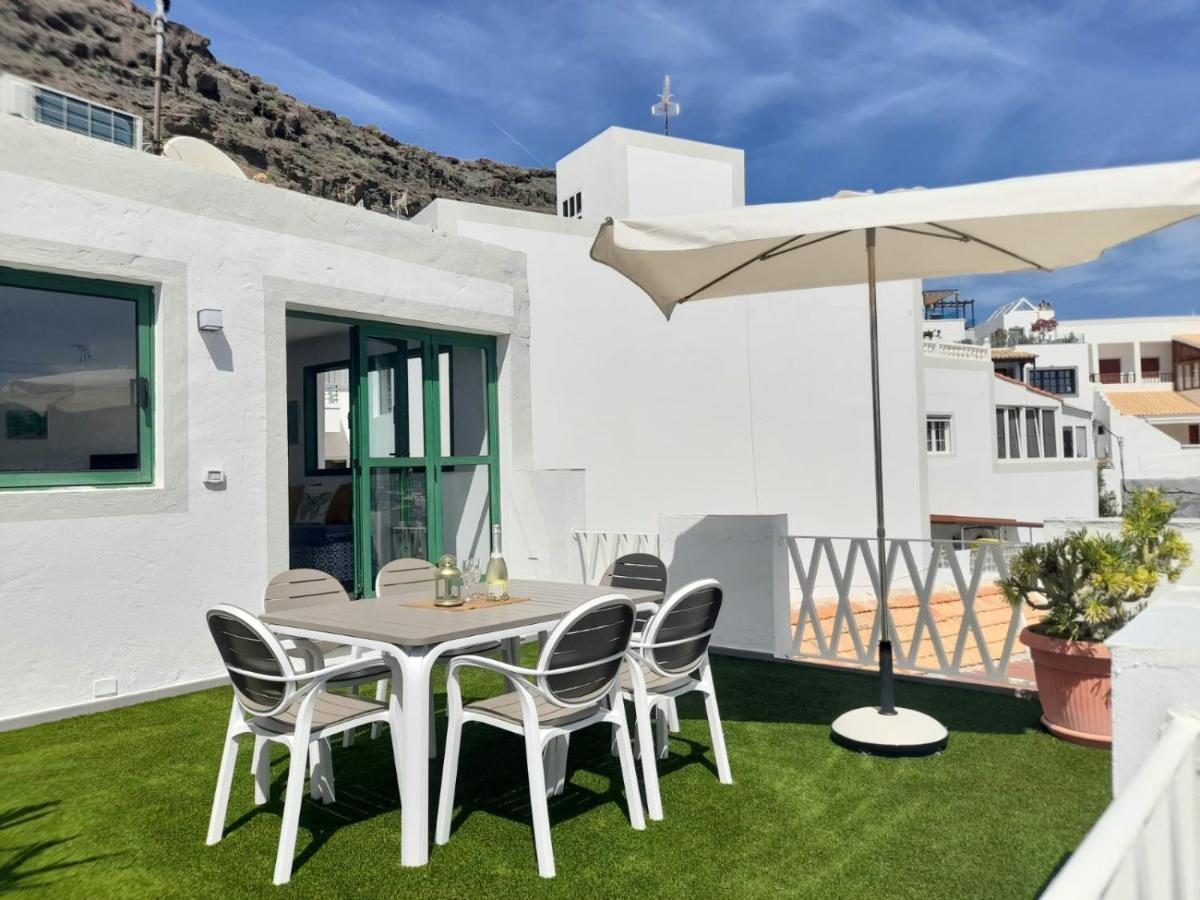 Malibu Mogan Casa Vintage - Amazing Sea/Harbour View Villa Puerto De Mogan Exterior foto
